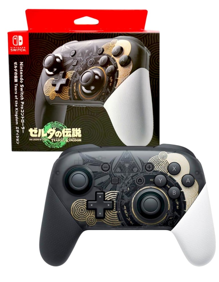 pro controller / pad kontroler / nintendo switch / ed. the legend of zelda: tears of the kingdom / jp