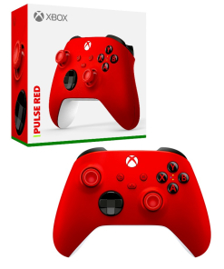 pad kontroler bezprzewodowy xbox series x/s, xbox one pulse red