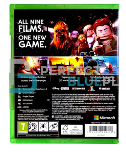 gra xbox one / + xbox series x upgrade / lego gwiezdne wojny / star wars: skywalker saga / en