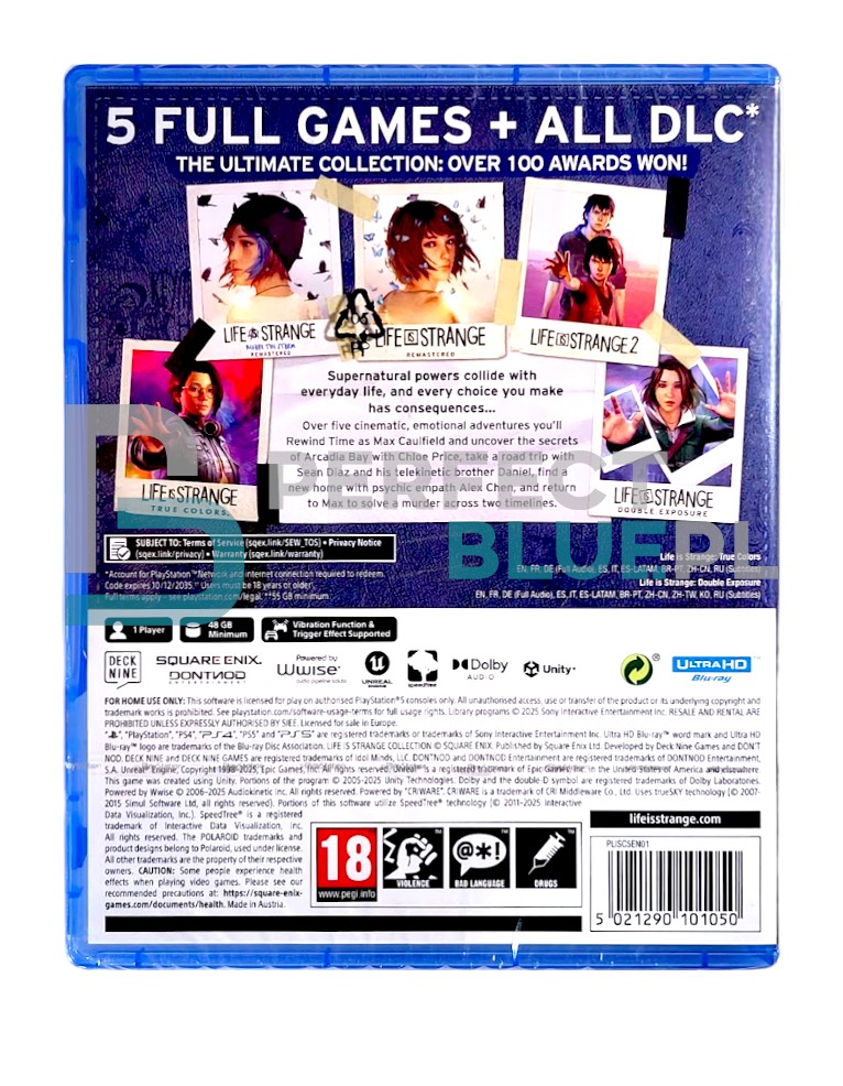 gra ps5 life is strange collection