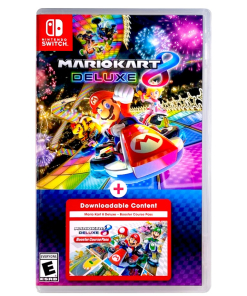 gra nintendo switch mario kart 8 deluxe + booster course pass / import us
