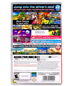 gra nintendo switch mario kart 8 deluxe + booster course pass / import us