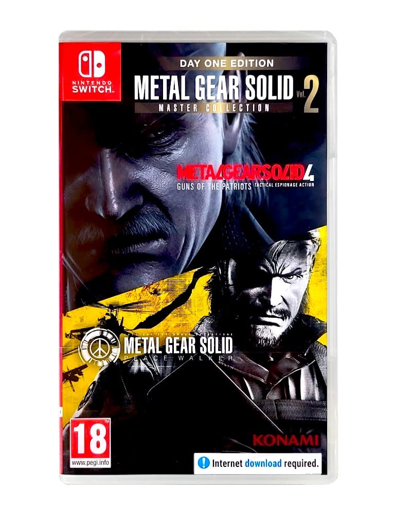 gra nintendo switch metal gear solid master collection vol.2 day one edition