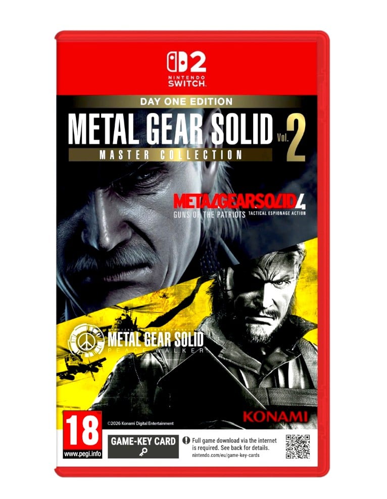 gra nintendo switch 2 metal gear solid master collection vol.2 day one edition