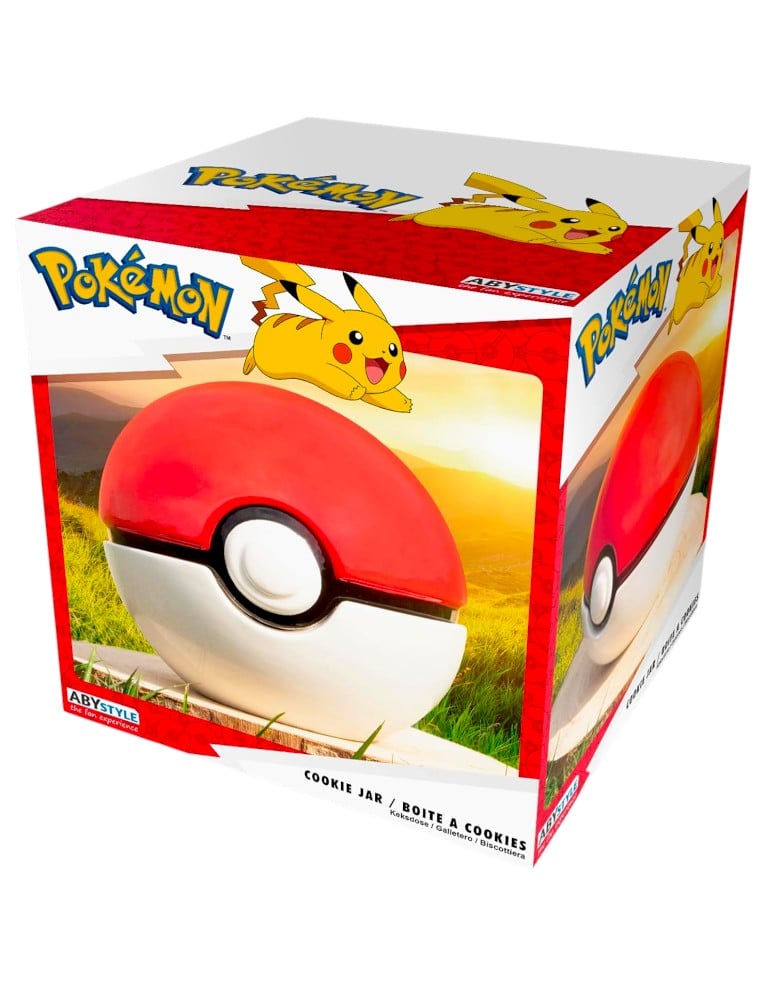 gadżet słoik na ciastka pokemon pokeball