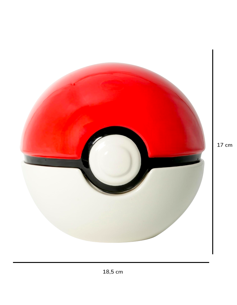 gadżet słoik na ciastka pokemon pokeball