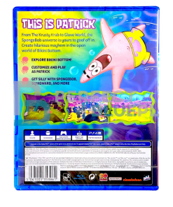 gra ps4 / + ps5 upgrade / spongebob squarepants: the patrick star game