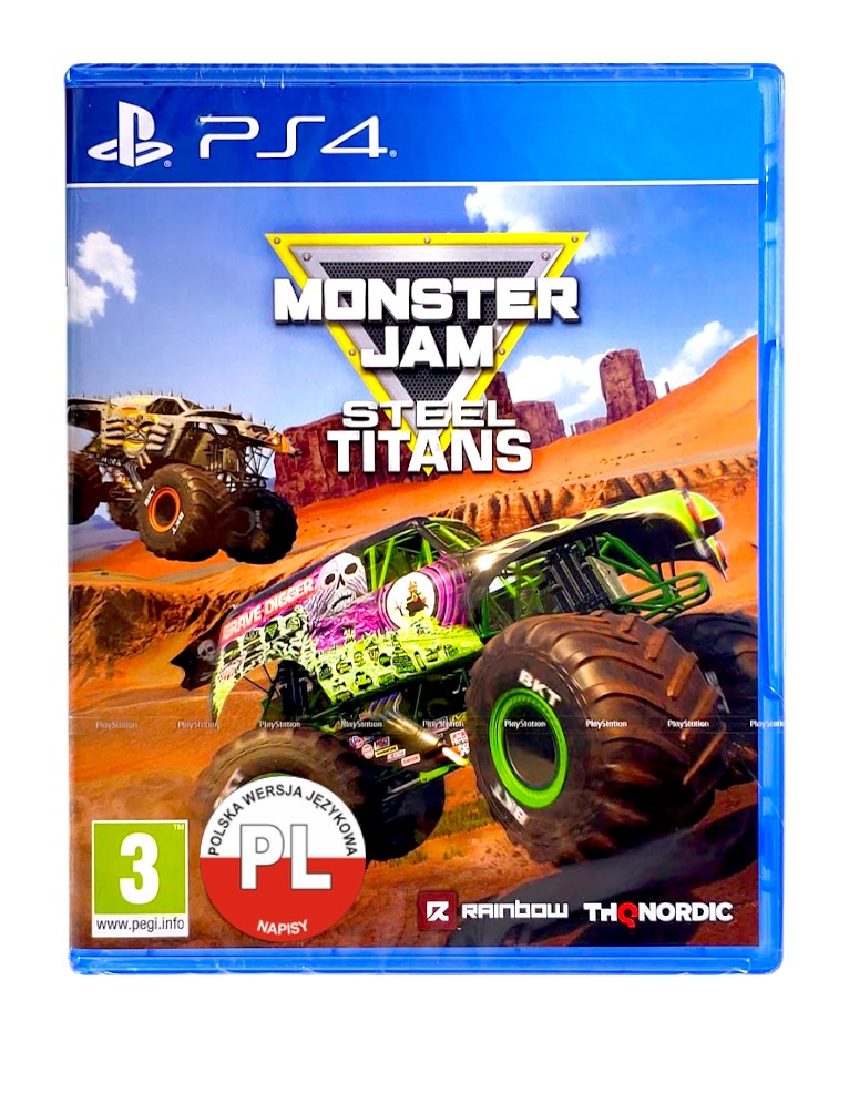 gra ps4 / ps5 / monster jam: steel titans