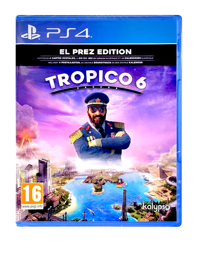 gra ps4 / ps5 / tropico 6 el prez edition / fr, nl