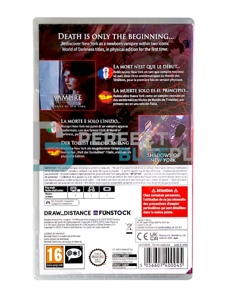 gra nintendo switch vampire the masquerade new york bundle