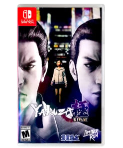 gry nintendo switch yakuza kiwami / limited run! / import usa