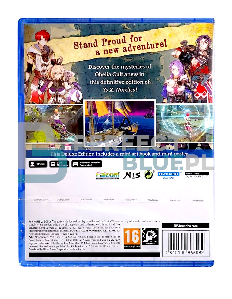 gra ps5 ys x: proud nordics deluxe edition