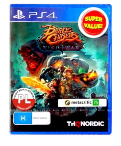 gra ps4 / ps5 / battle chasers nightwar / aus