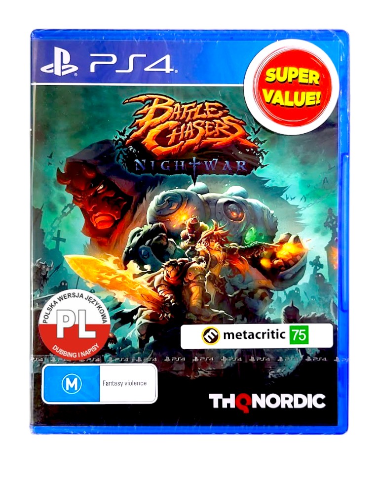 Gra PS4 Battle Chasers Nightwar RPG Turowe Lochy Hit 2024 PerfectBlue Gra PS4 Battle Chasers Nightwar RPG Turowe Lochy Hit 2024 PerfectBlue