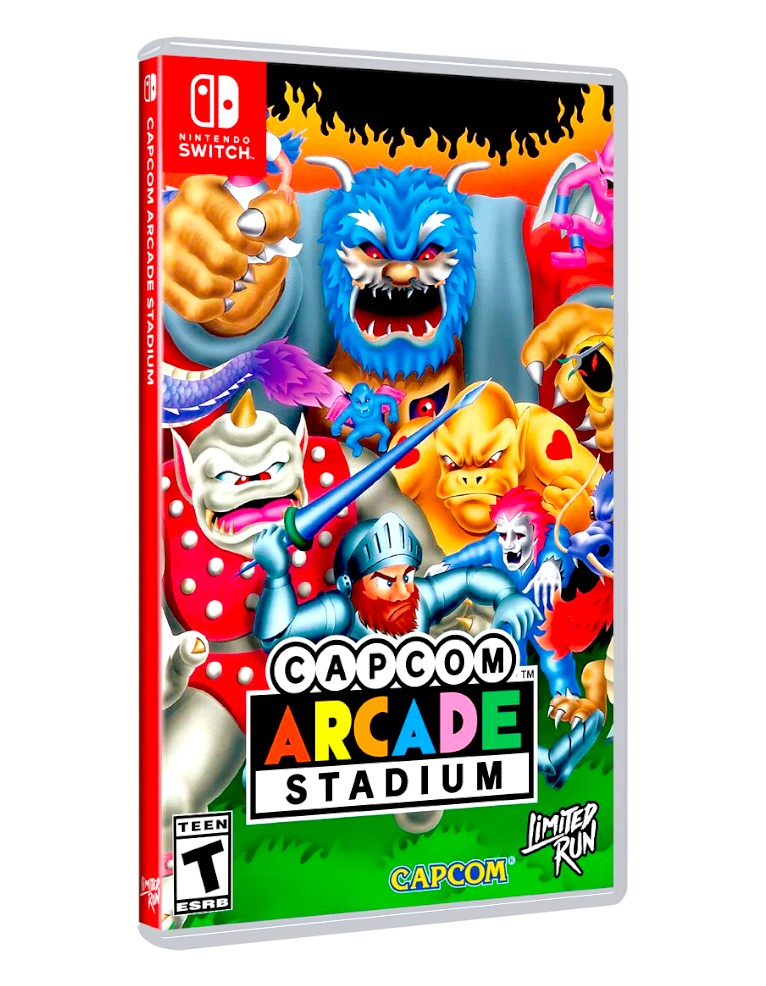 gra nintendo switch capcom arcade stadium vol. 1 / cover a / limited run! / import us (kopia)