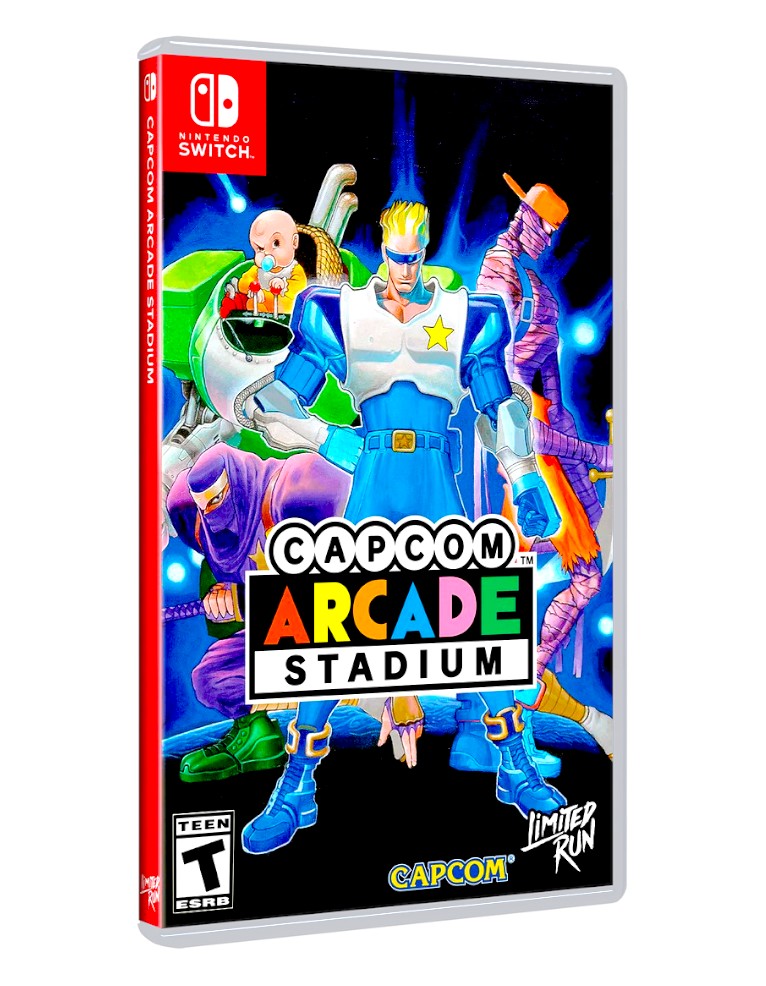 gra nintendo switch capcom arcade stadium vol. 1 / cover c / limited run! / import us