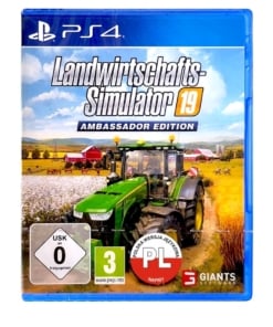 gra ps4 / ps5 / symulator farmy / farming simulator 19 ambassador edition / de