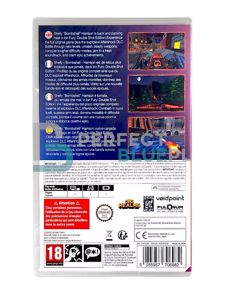 gra nintendo switch ion fury: double shot edition