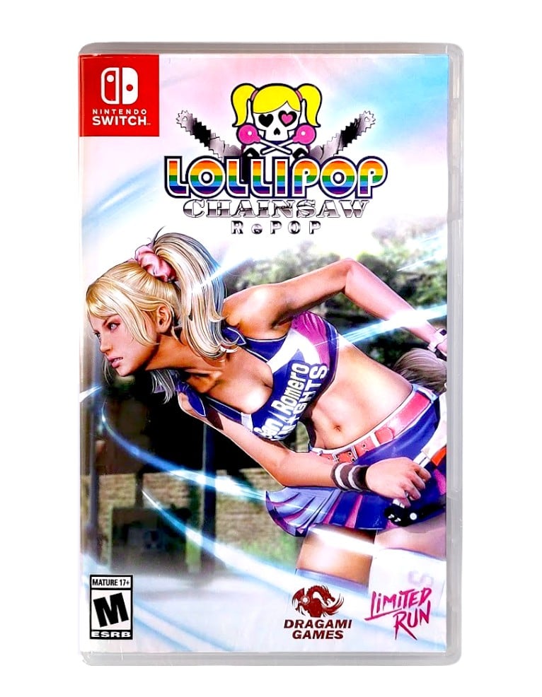 gra nintendo switch lollipop chainsaw repop / limited run! / import usa