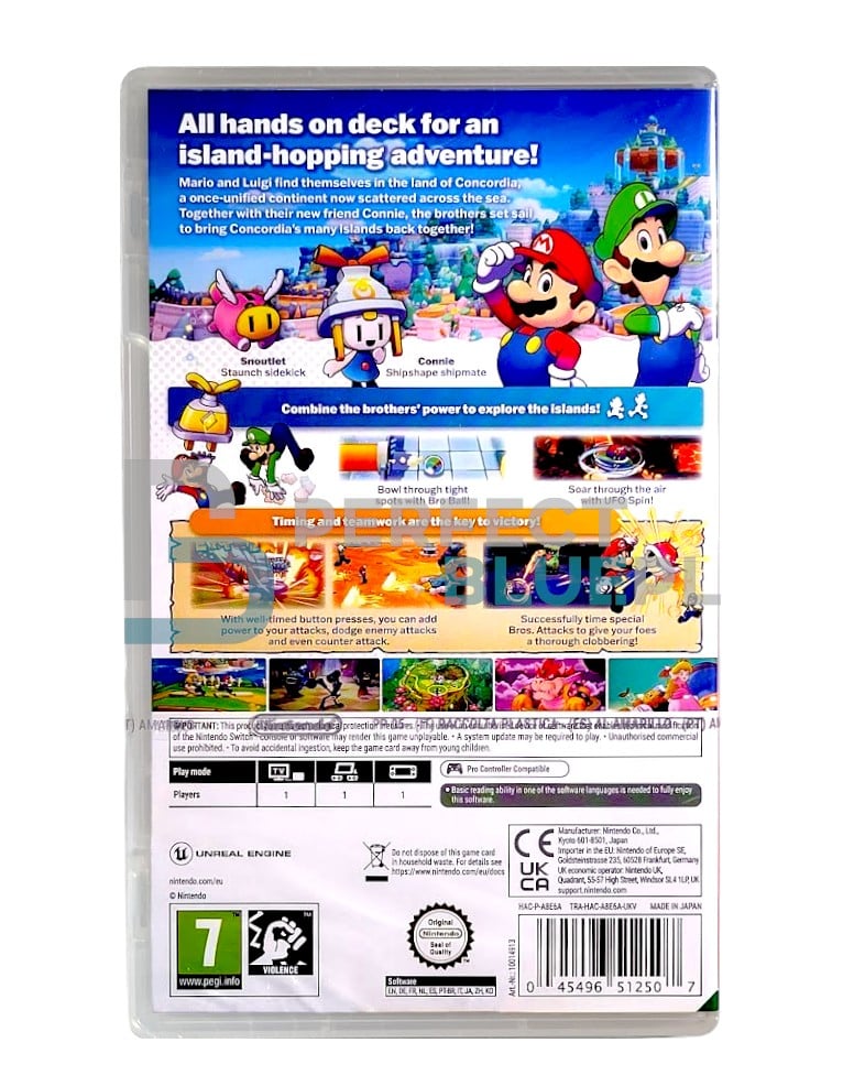 gra nintendo switch mario & luigi brothership / en