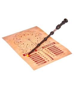 różdżka harry potter / czarna różdżka / the elder wand / malowanie Światłem + plakat / 38 cm