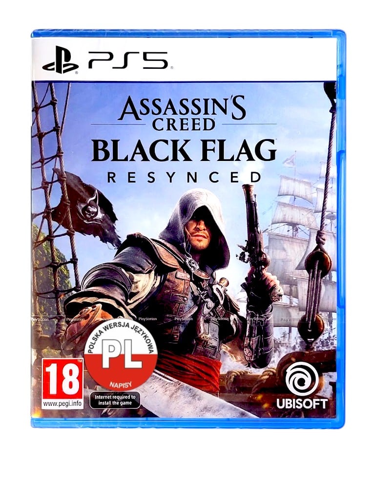 gra ps5 assassin’s creed: black flag resynced / edycja standardowa