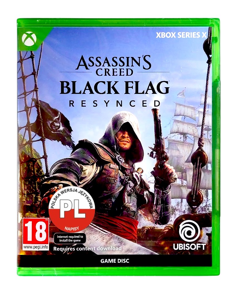 gra xbox series x assassin’s creed: black flag resynced / edycja standardowa