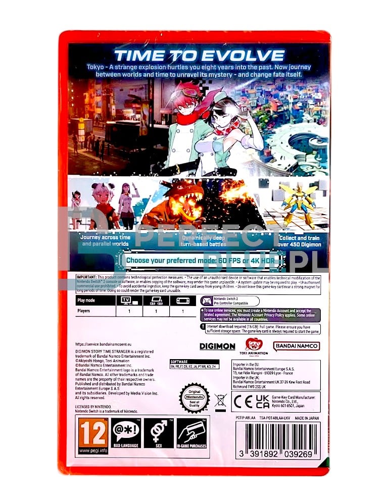 gra nintendo switch 2 digimon story time stranger / edycja standardowa