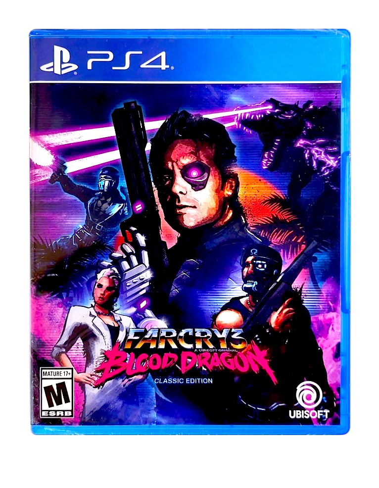 gra ps4 far cry 3: blood dragon / limited run! / import usa