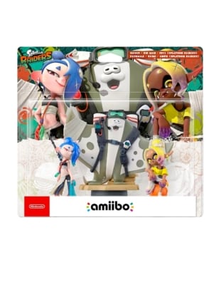figurki amiibo splatoon 3 / 3 figurki: raiders shiver, frye and big man