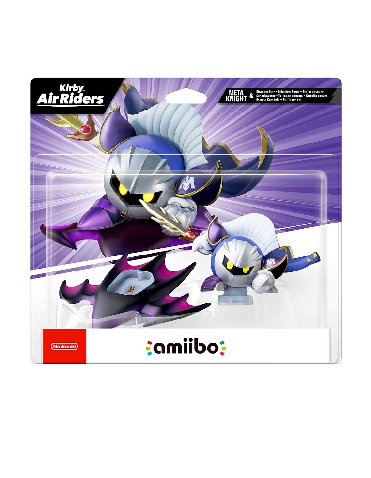 amiibo / kirby air riders / meta knight & shadow star