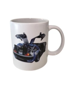 kubek back to the future / delorean