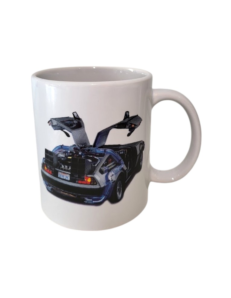 kubek back to the future / delorean