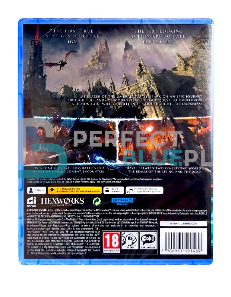 gra ps5 lords of the fallen deluxe edition
