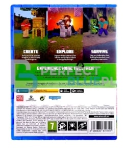gra ps5 minecraft + 3500 żetonów / en