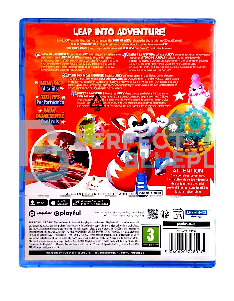 gra ps5 new super lucky's tale