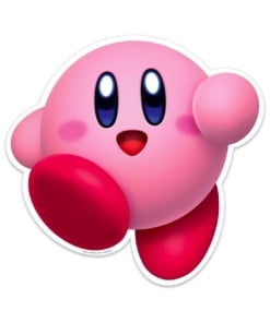 kirby and the forgotten land / magnesy + podkładka pod myszkę