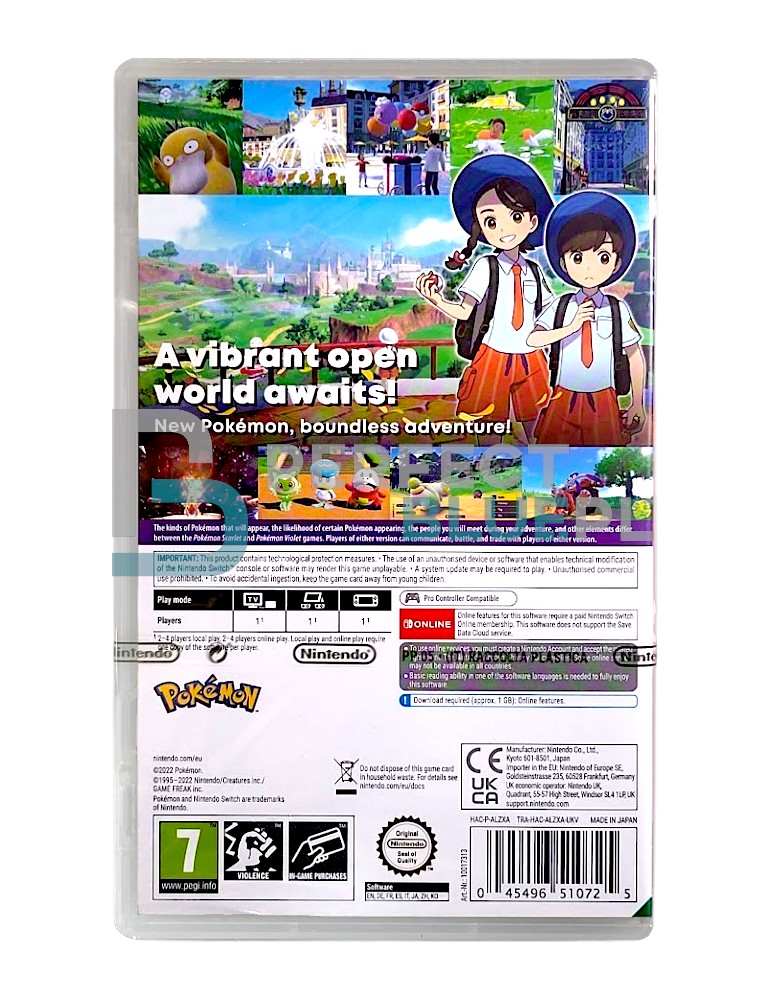 gra nintendo switch pokemon scarlet / en