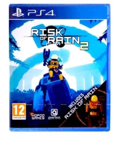 gra ps4 / ps5 / risk of rain 1+2 / dwie gry