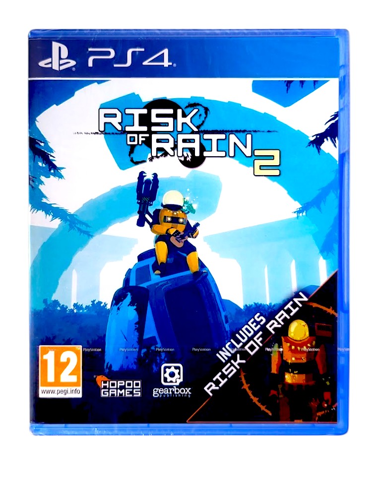 gra ps4 / ps5 / risk of rain 1+2 / dwie gry