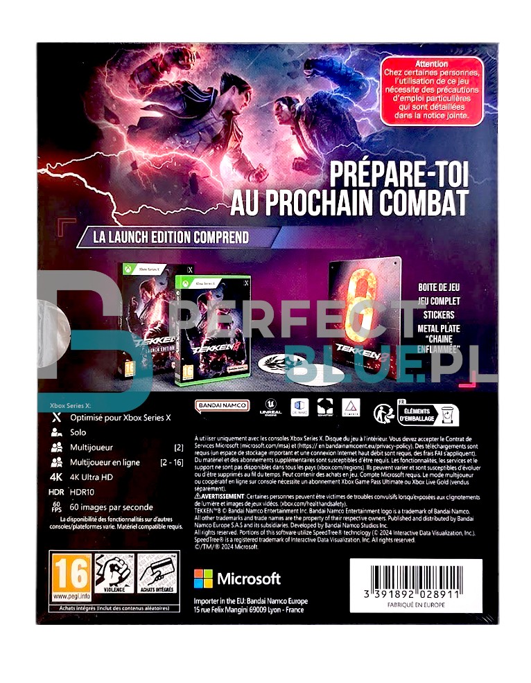 gra xbox series x tekken 8 / launch edition (kopia)