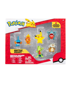 gadżet 6 minifigurek pokemon / battle figure multi pack