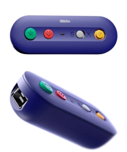 8bitdo gbros. adapter podłącz do switcha pada od gamecube, nes, snes, wii classic