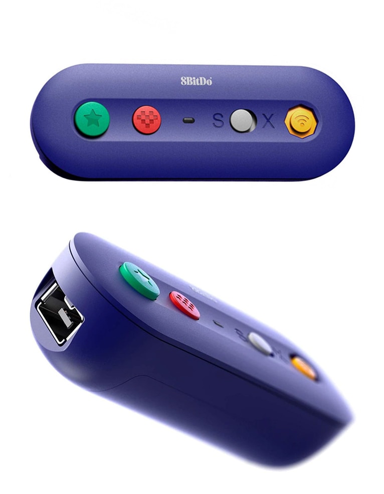 8bitdo gbros. adapter podłącz do switcha pada od gamecube, nes, snes, wii classic