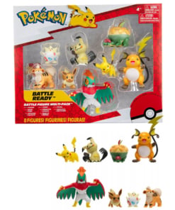 8 minifigurek pokemon / battle figure multi pack