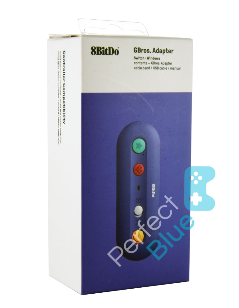 8bitdo gbros. adapter podłącz do switcha pada od gamecube, nes, snes, wii classic