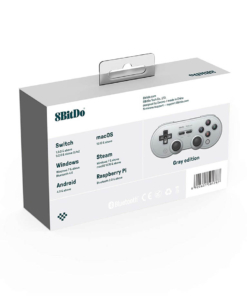8bitdo sn30 pro controller / gray edition / switch, android, pc
