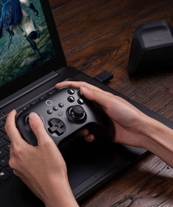 8bitdo pad / ultimate bluetooth controller / bezprzewodowy / pc / nintendo switch / czarny / podstawka w zestawie