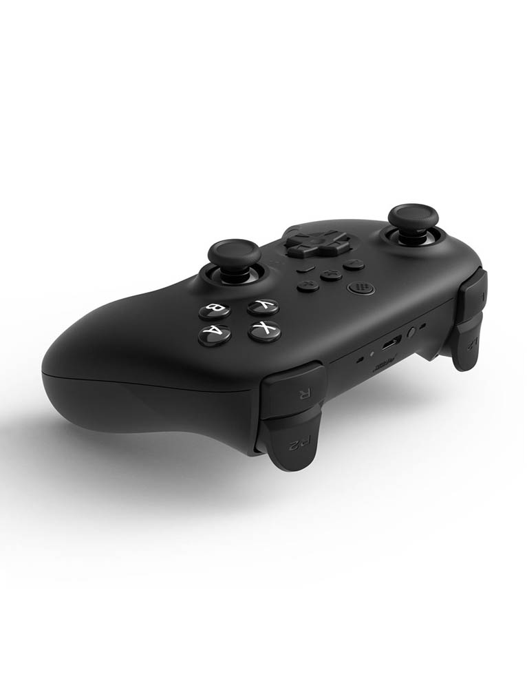 8bitdo pad / ultimate bluetooth controller / bezprzewodowy / pc / nintendo switch / czarny / podstawka w zestawie