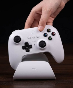 8bitdo pad / ultimate 2.4 g wireless controller / bezprzewodowy / pc / biały / podstawka w zestawie